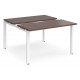 Adapt 1200mm Deep Sliding Top Double Starter Bench Desk